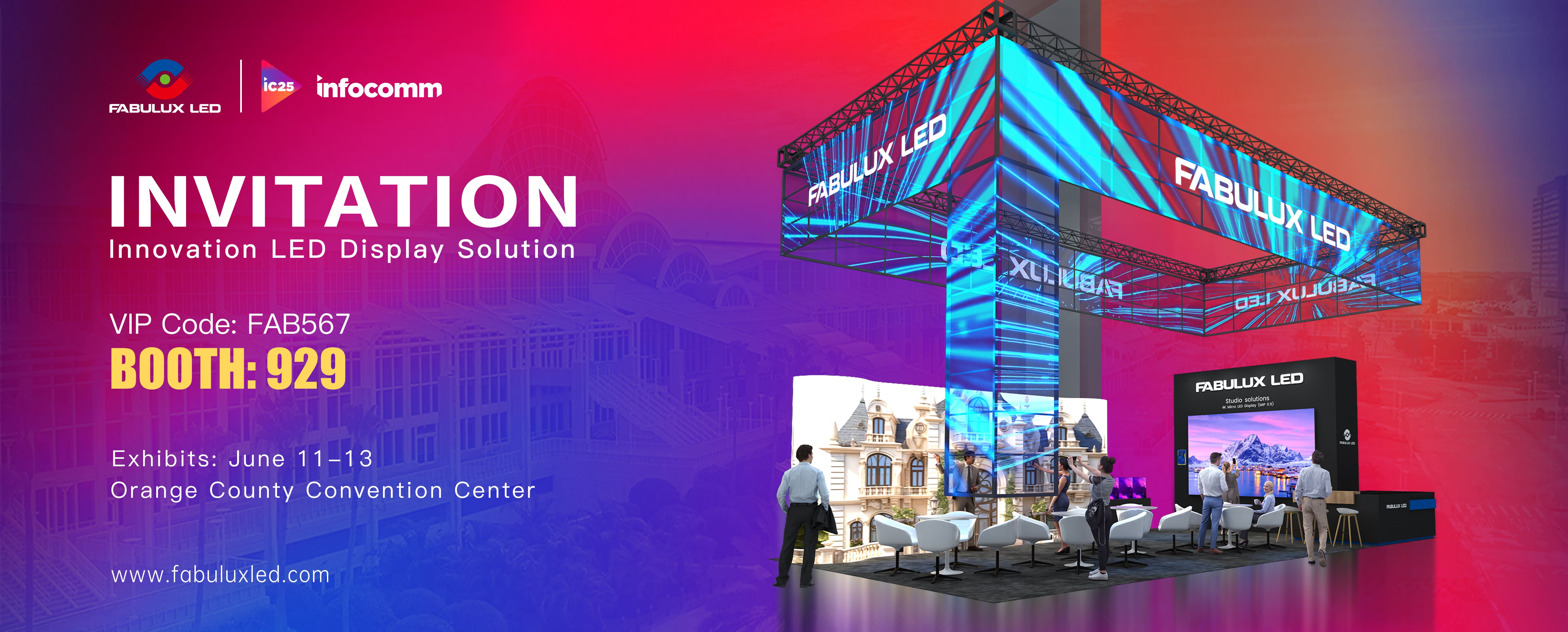 Fabulux LED @ InfoComm 2025
