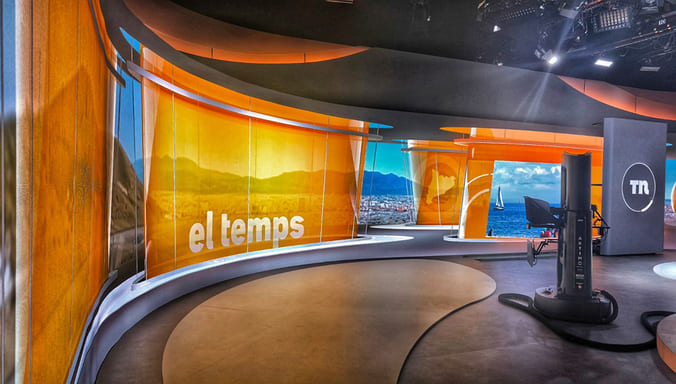 Spider mini  4in1支持巴塞罗那 TV3 新闻演播室升级